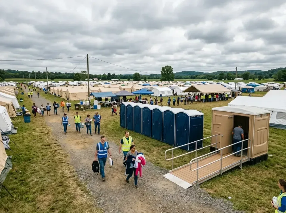 disaster-relief-camp-restrooms-010 — frequently asked questions, Dumpster & Portable Bathrooms Rental in Pawnee, IL